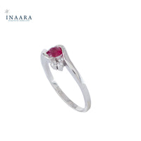 Red Drop Ring