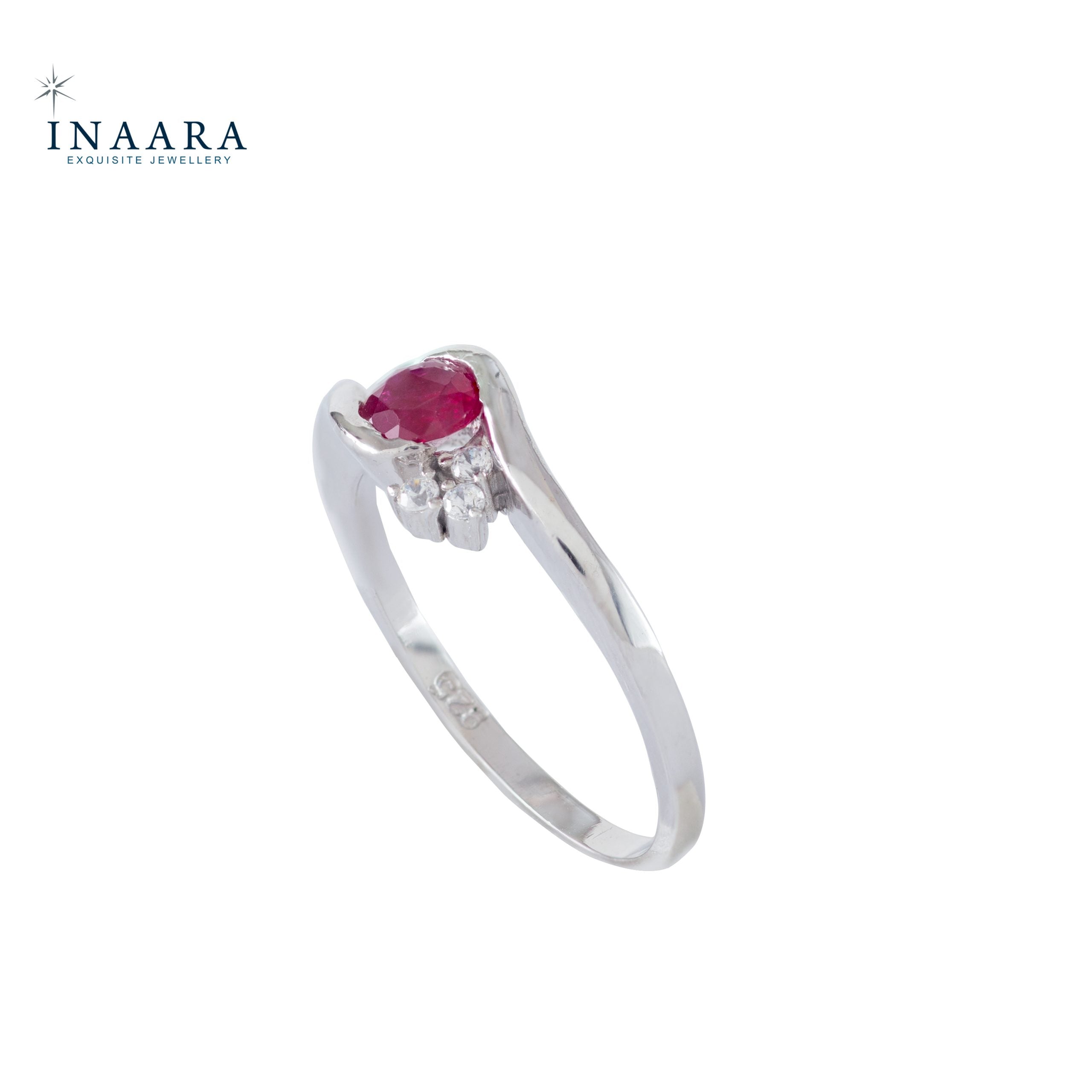 Red Drop Ring