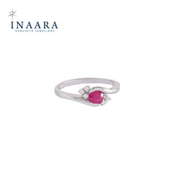 Red Drop Ring