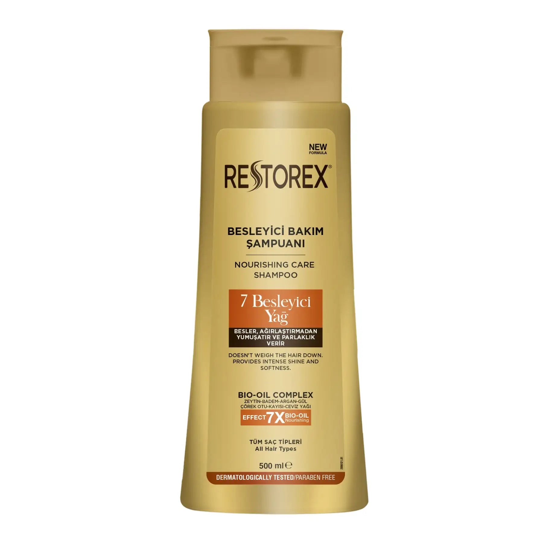 Restorex - All Hair Types Nourishing Care Shampoo 500Ml - Mmall