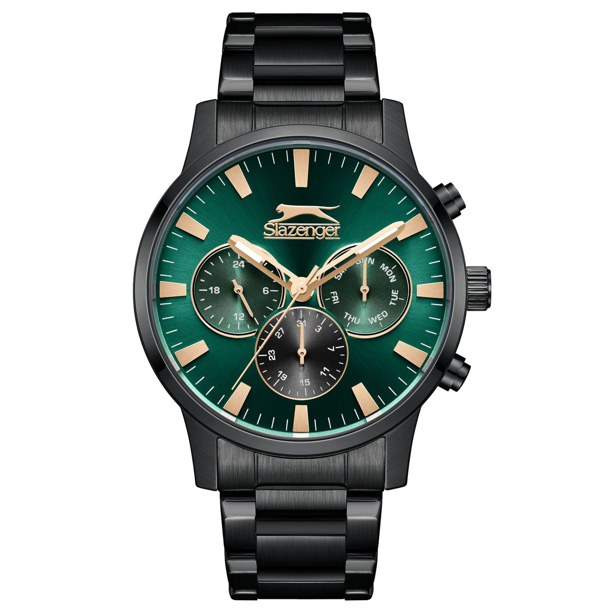 Slazenger SL.9.2356.2.04 Stainless Steel Multifunction Men Watch - Nizam Watch House