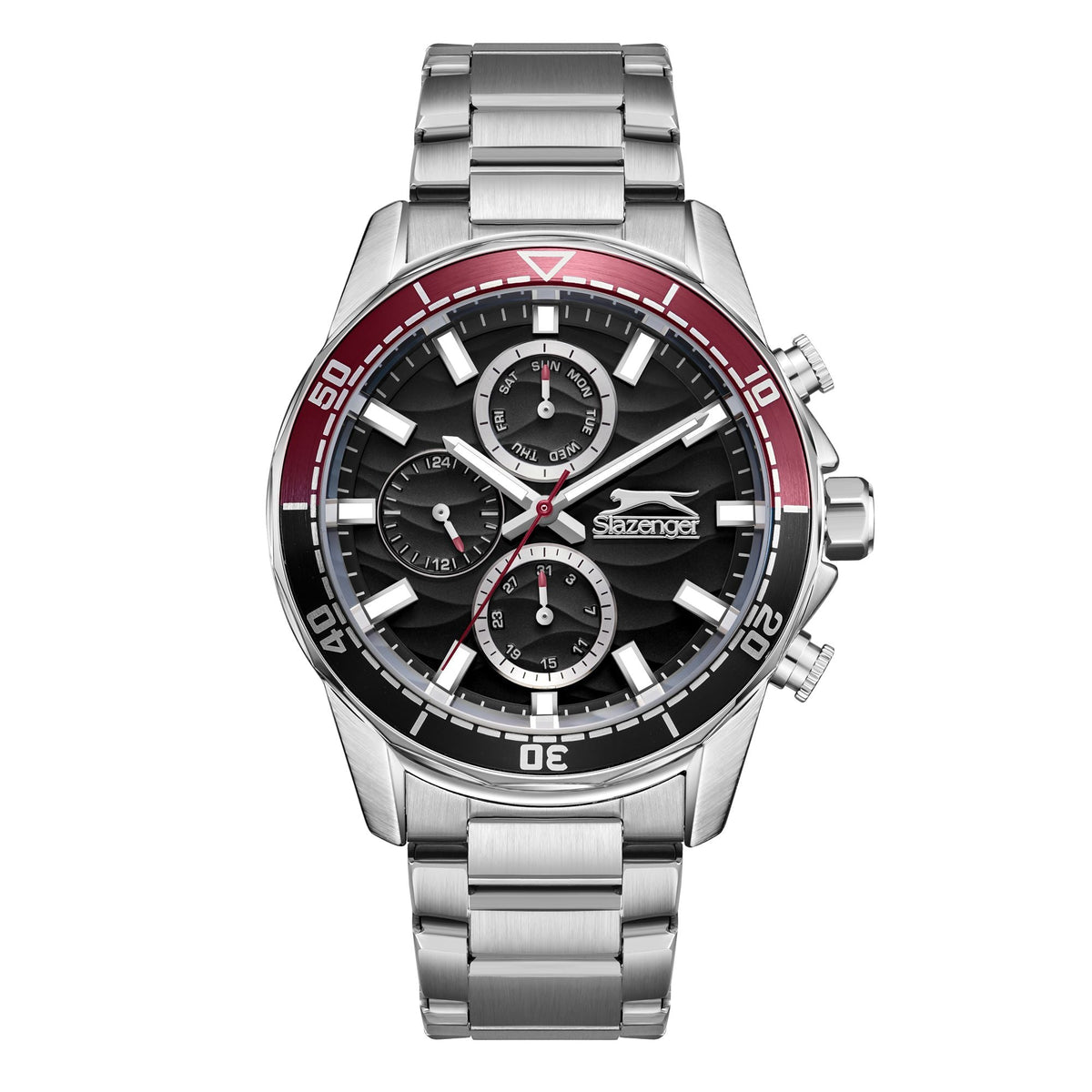 Slazenger SL.9.2396.2.02 Stainless Steel Multifunction Men Watch - Nizam Watch House