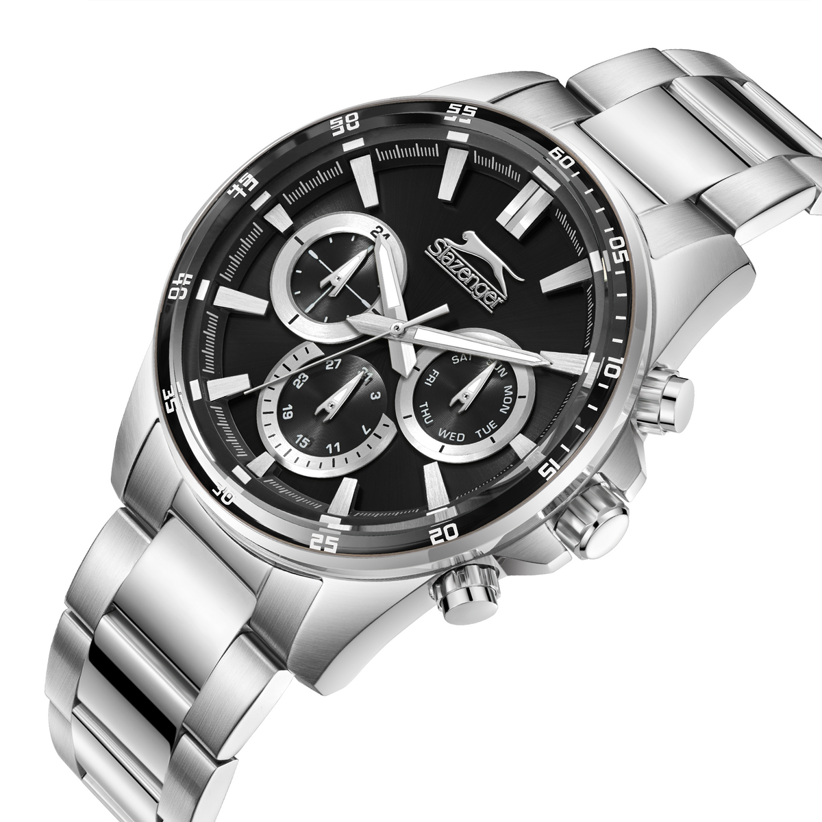 Slazenger SL.9.2456.2.02 Gents Stainless Steel Men Watch - Nizam Watch House