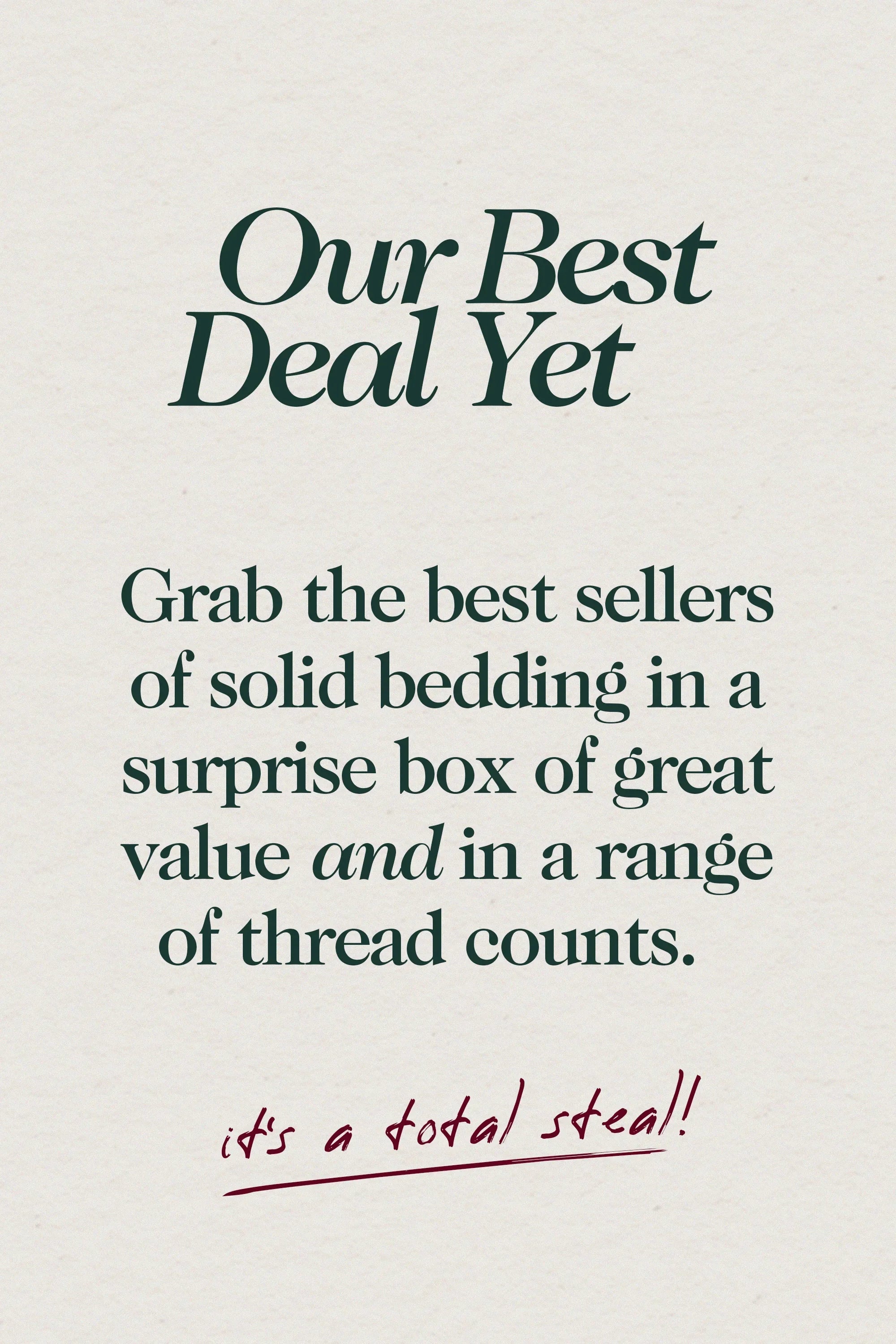 Mystery Box - Solid Bedding – view 2