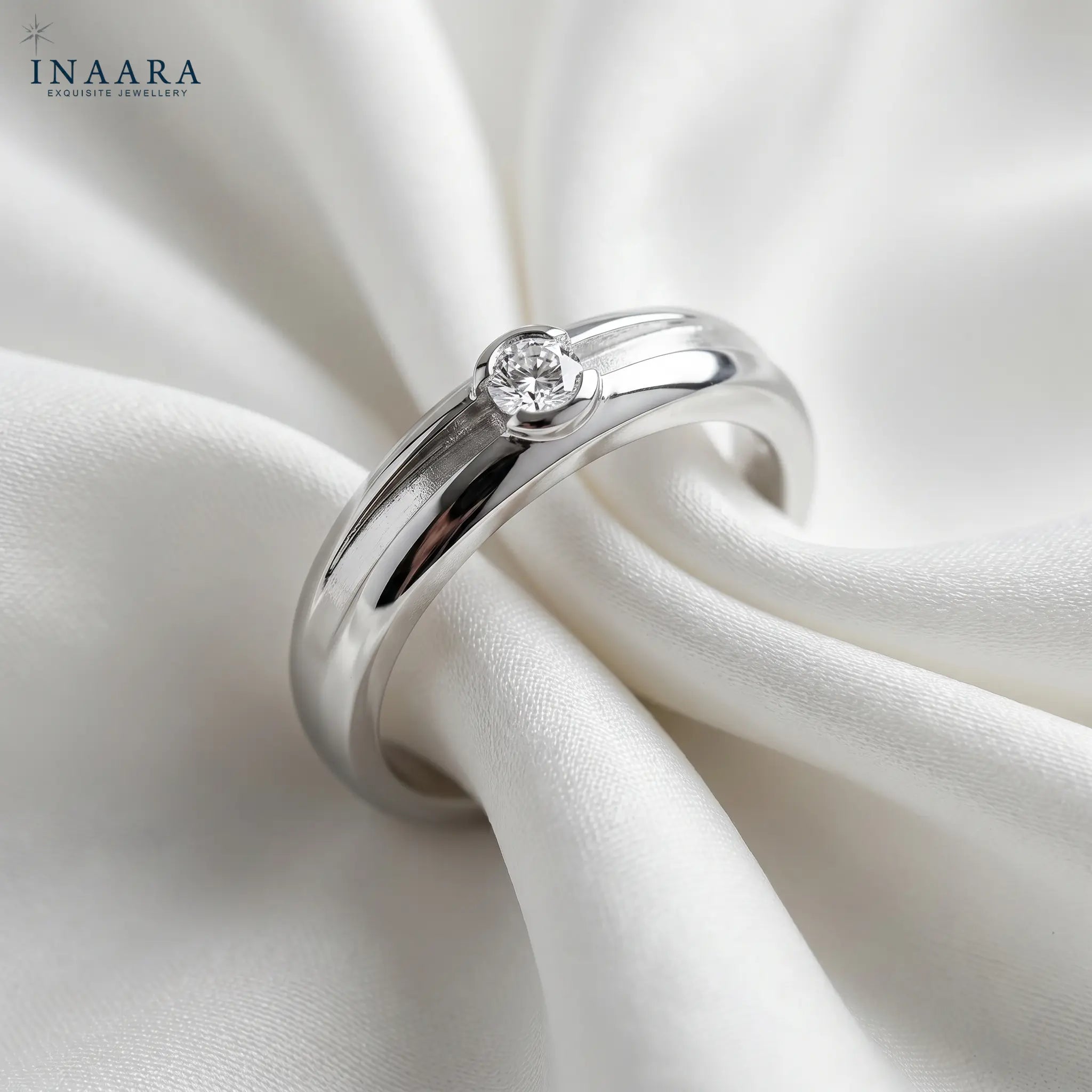 Sparkling Zircon Band