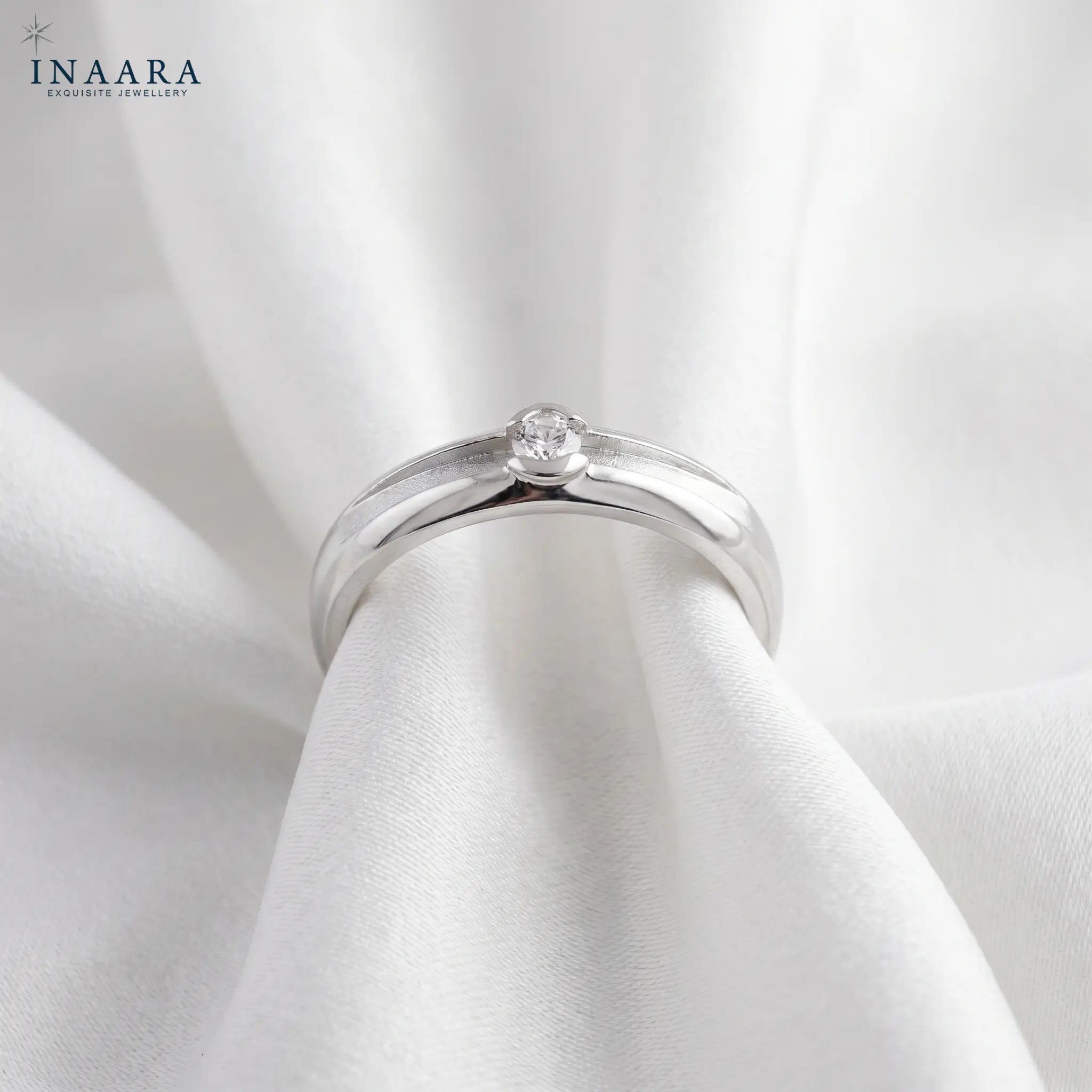Sparkling Zircon Band