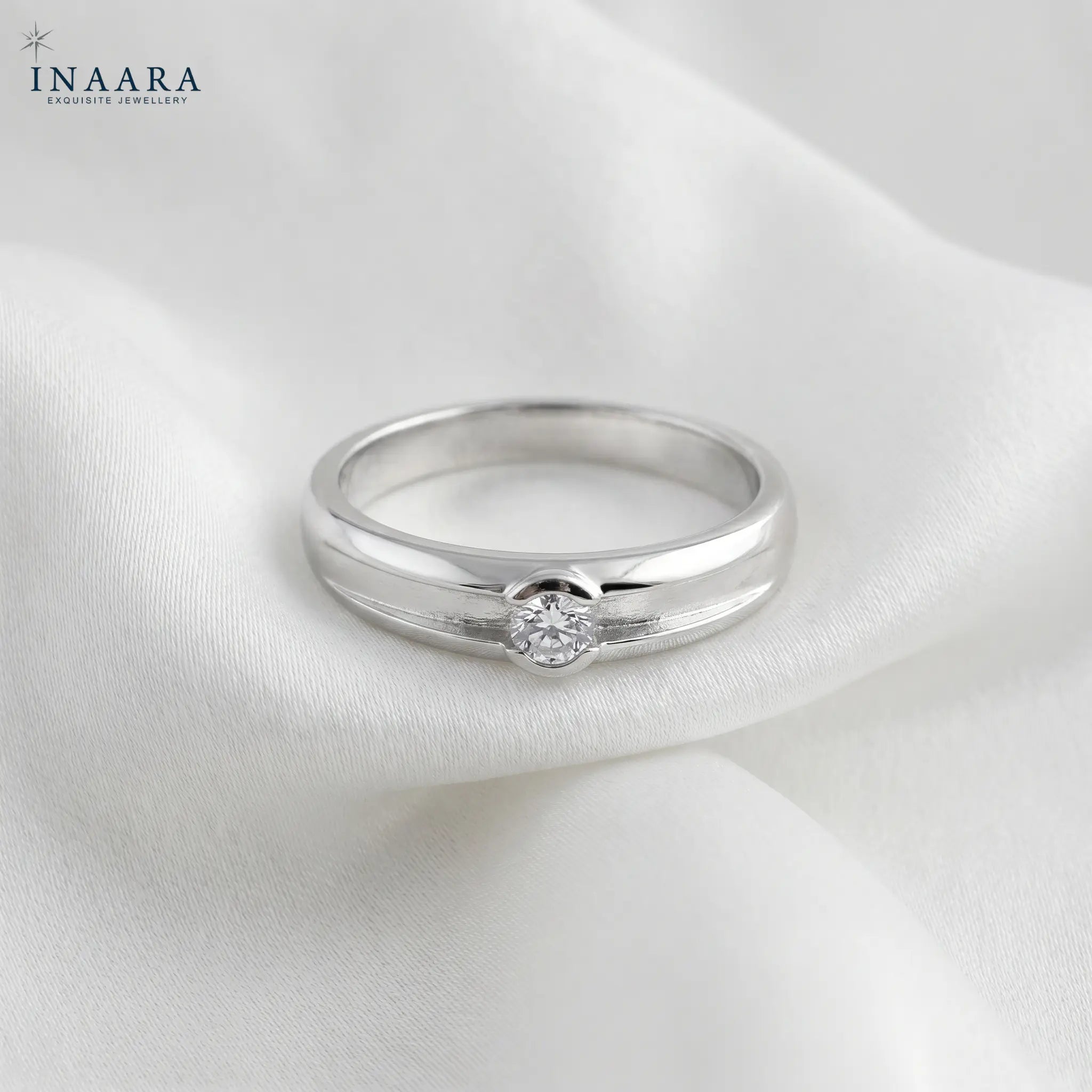 Sparkling Zircon Band