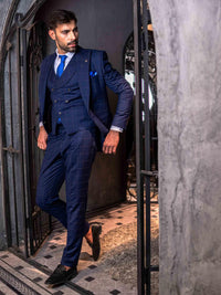 Royal Blue Suit (FS-01) - Rabazka