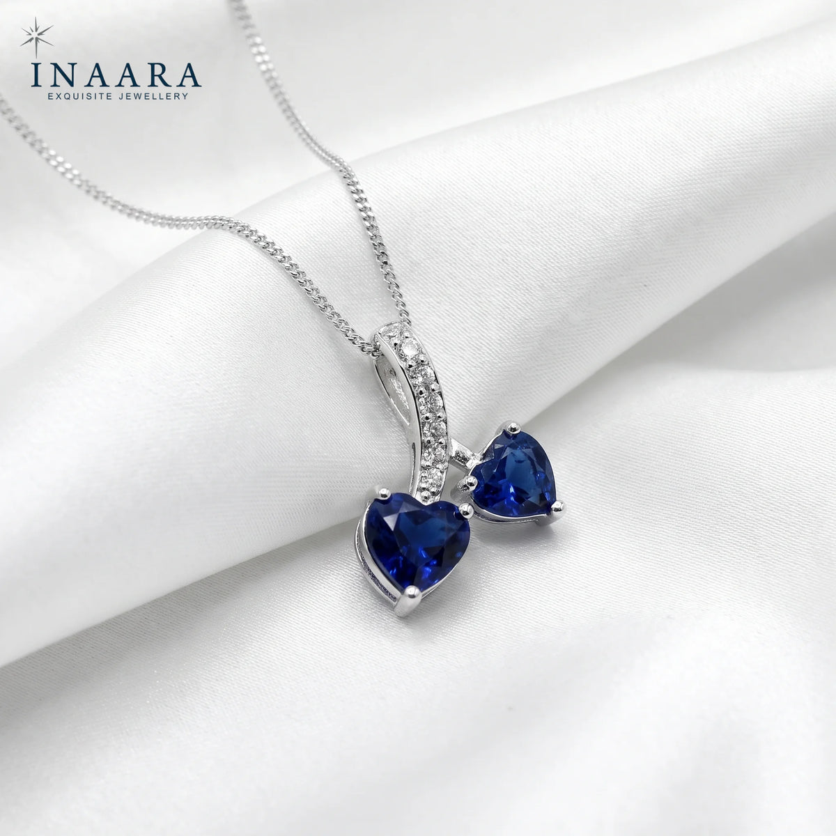 Synthetic Sapphire Pendant