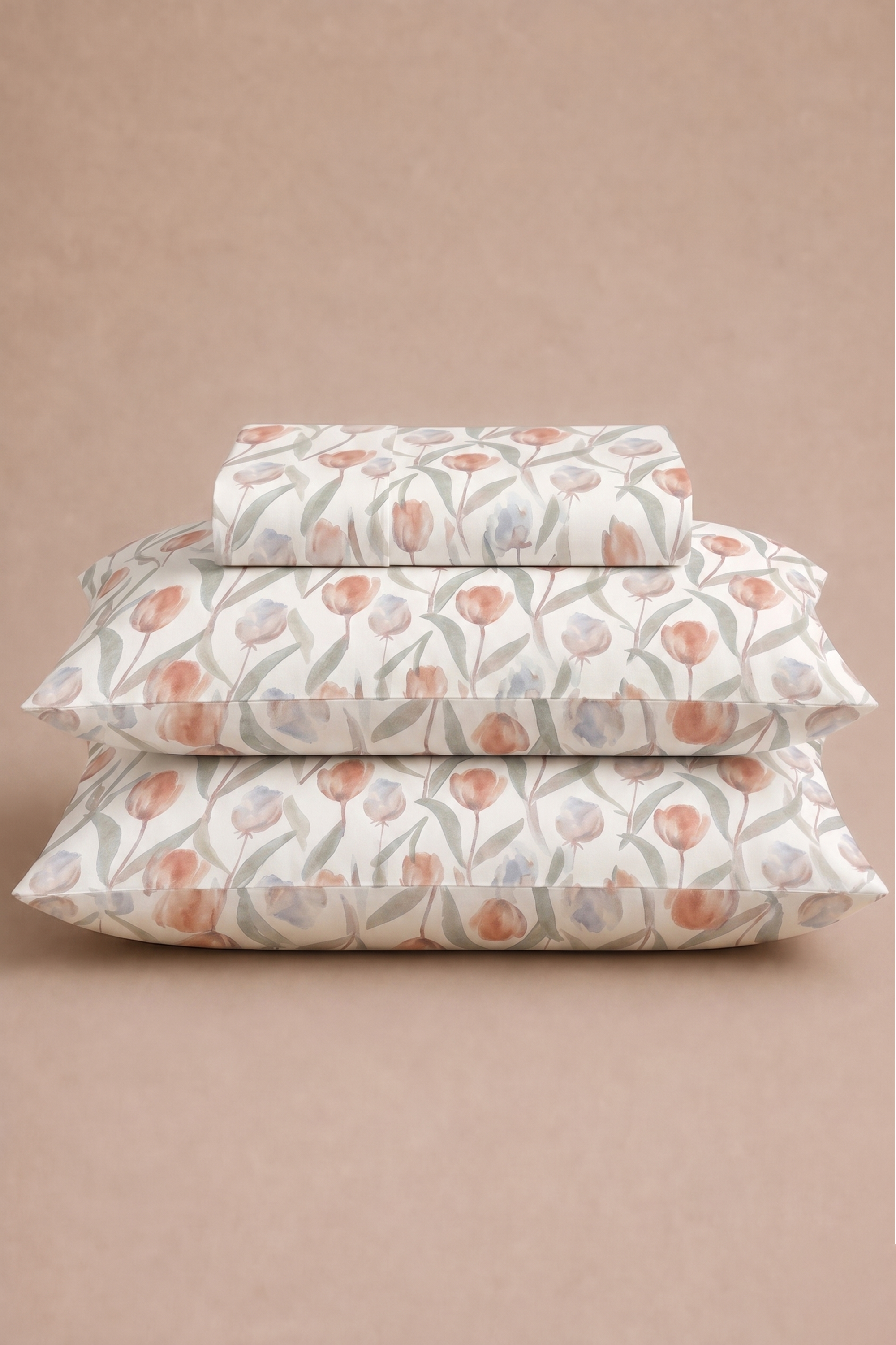 Tulip Tepal Sateen Bed Sheet Set