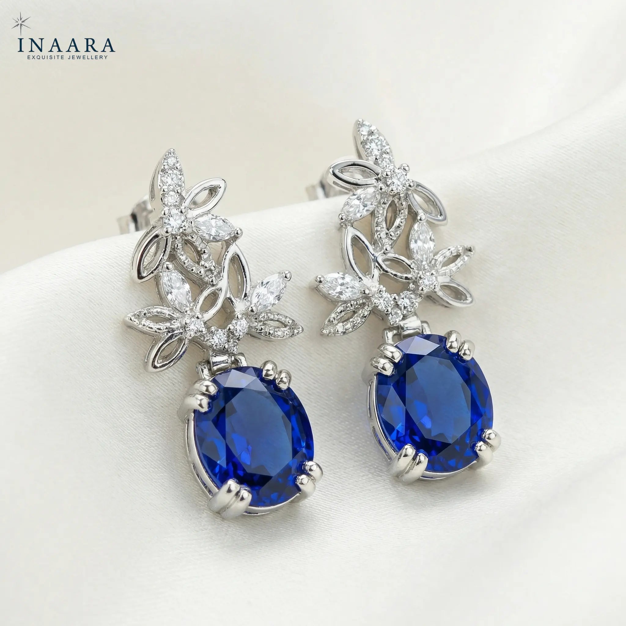 Blue Empress Earrings