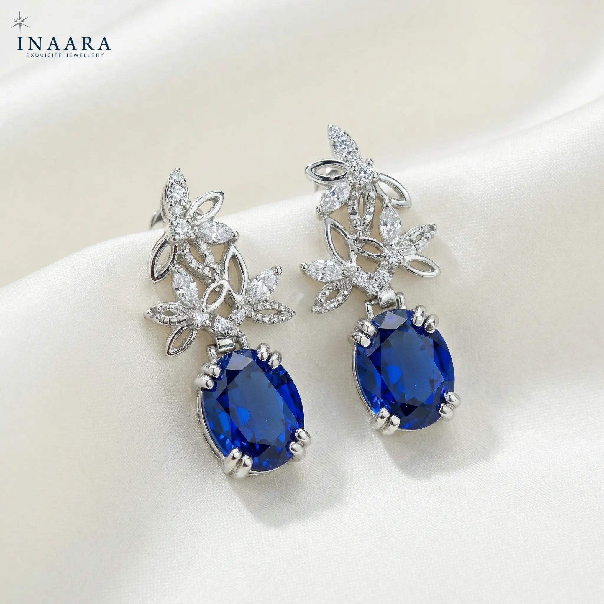 Blue Empress Earrings
