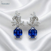 Blue Empress Earrings