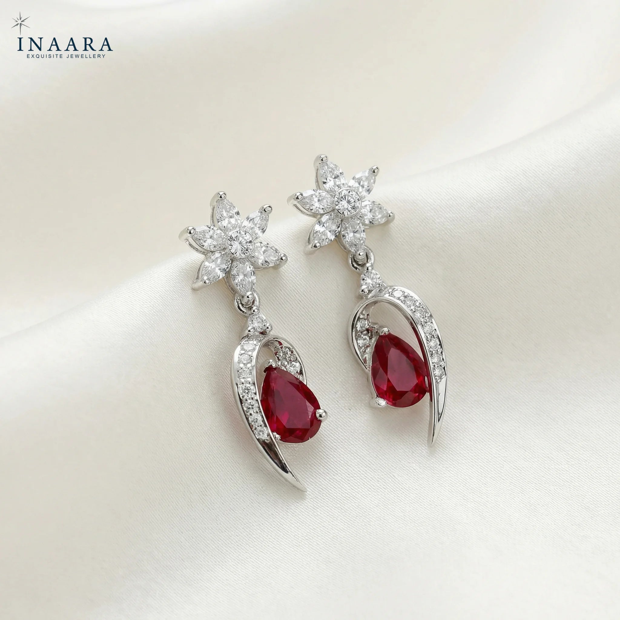 Arc Drop Earrings