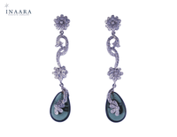 Dual Flower Earrings