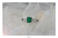Green - Diamond Style Ring