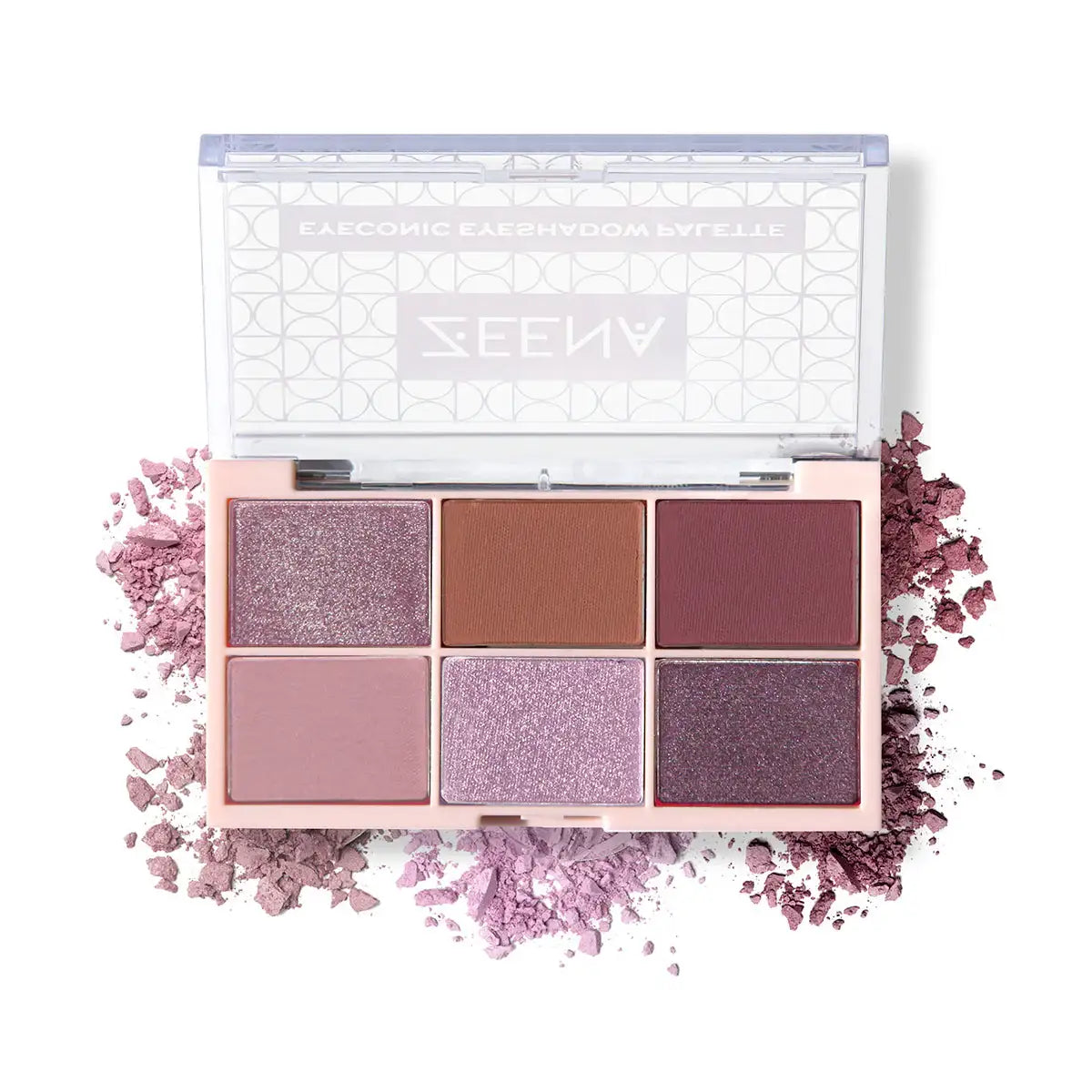 Zeena Eyeconic Eyeshadow Palette 020 Vibrant Amethyst - Mmall