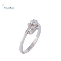 Zircon Curved Ring