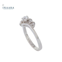 Zircon Curved Ring
