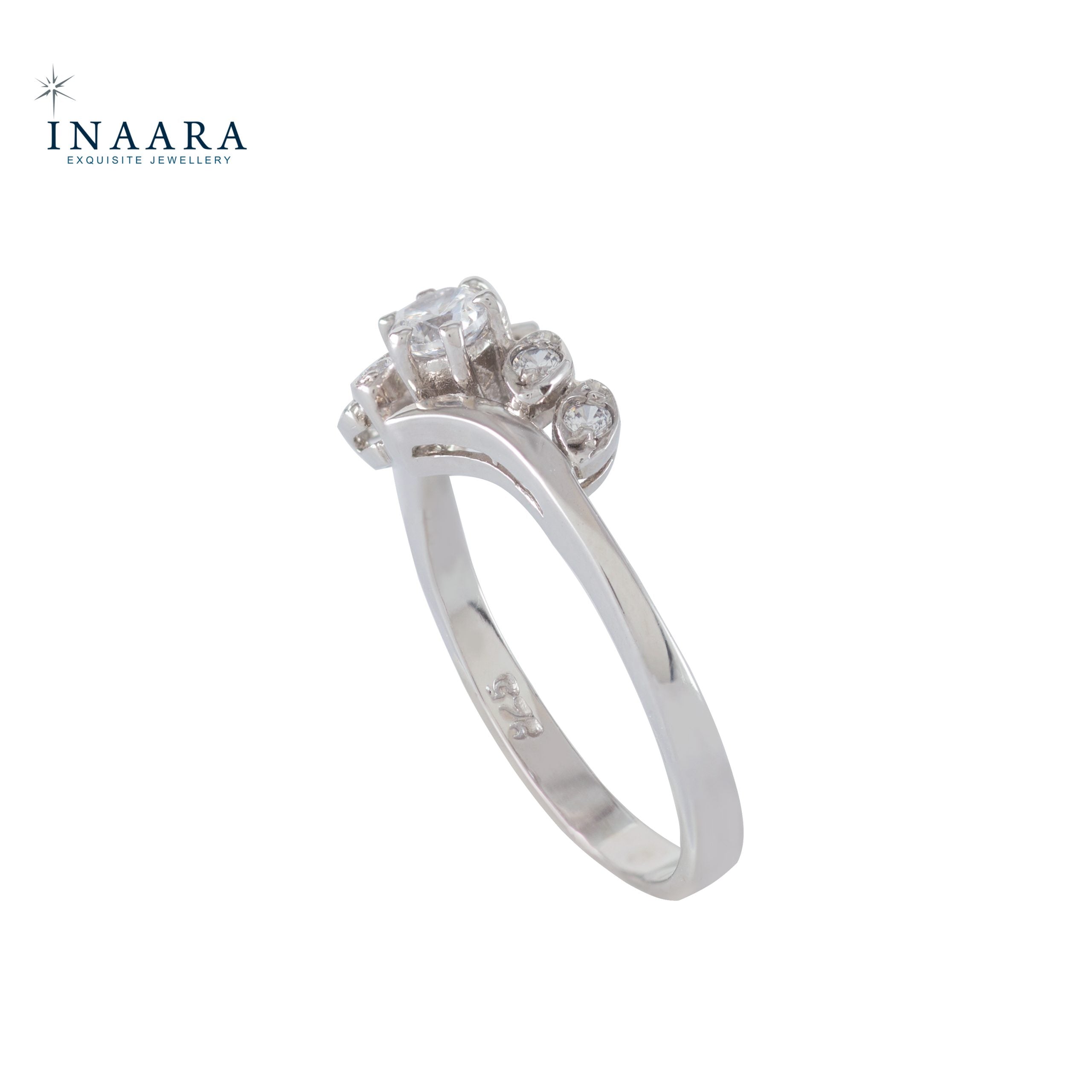 Zircon Curved Ring