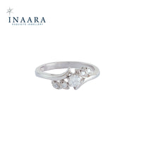 Zircon Curved Ring