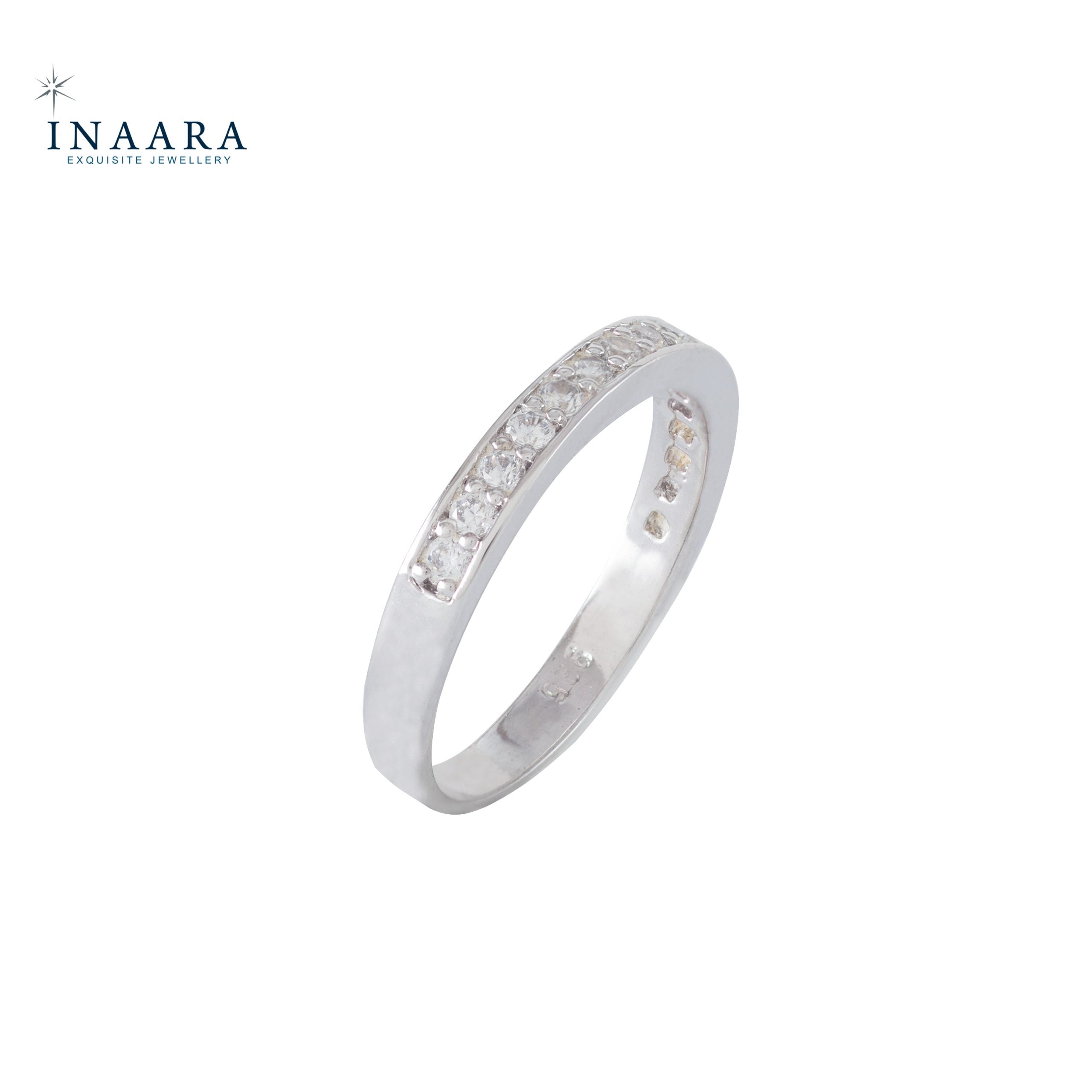 Zircon Line Ring