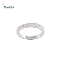 Zircon Line Ring