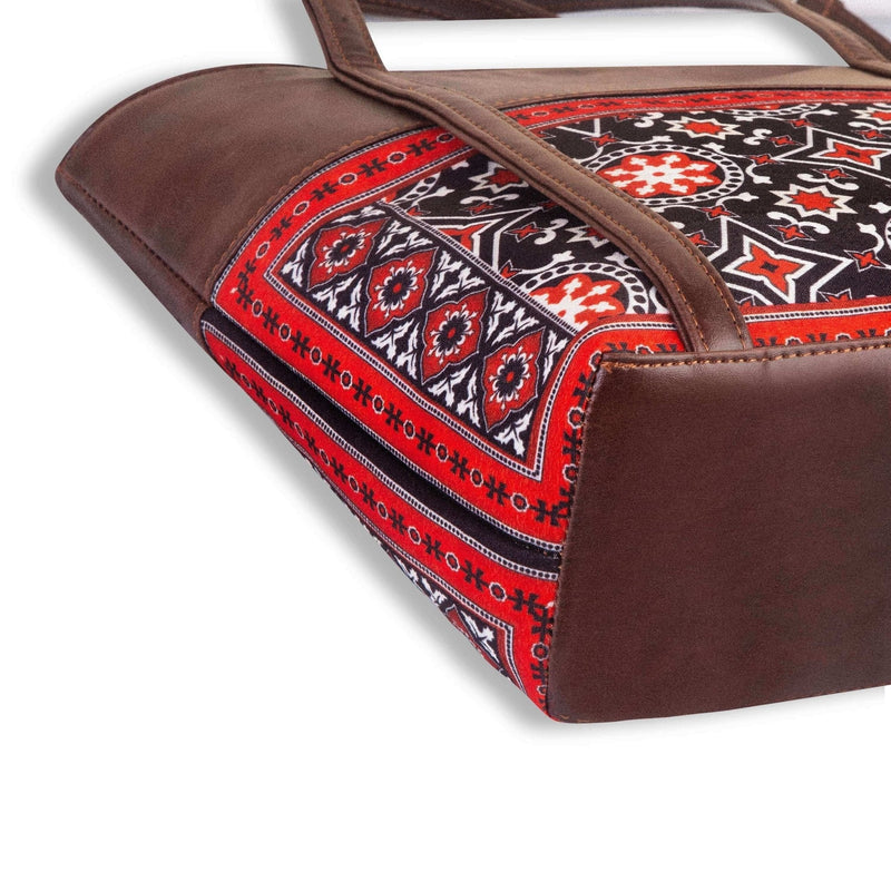 Ajrak Art women's handbag in classic by Bag X