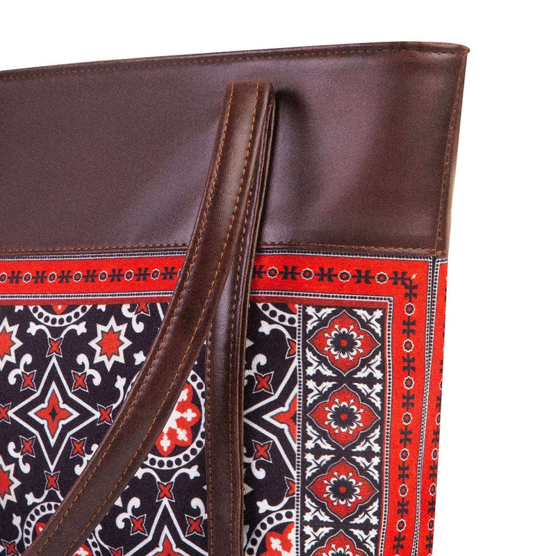 Ajrak Art women's handbag in classic by Bag X
