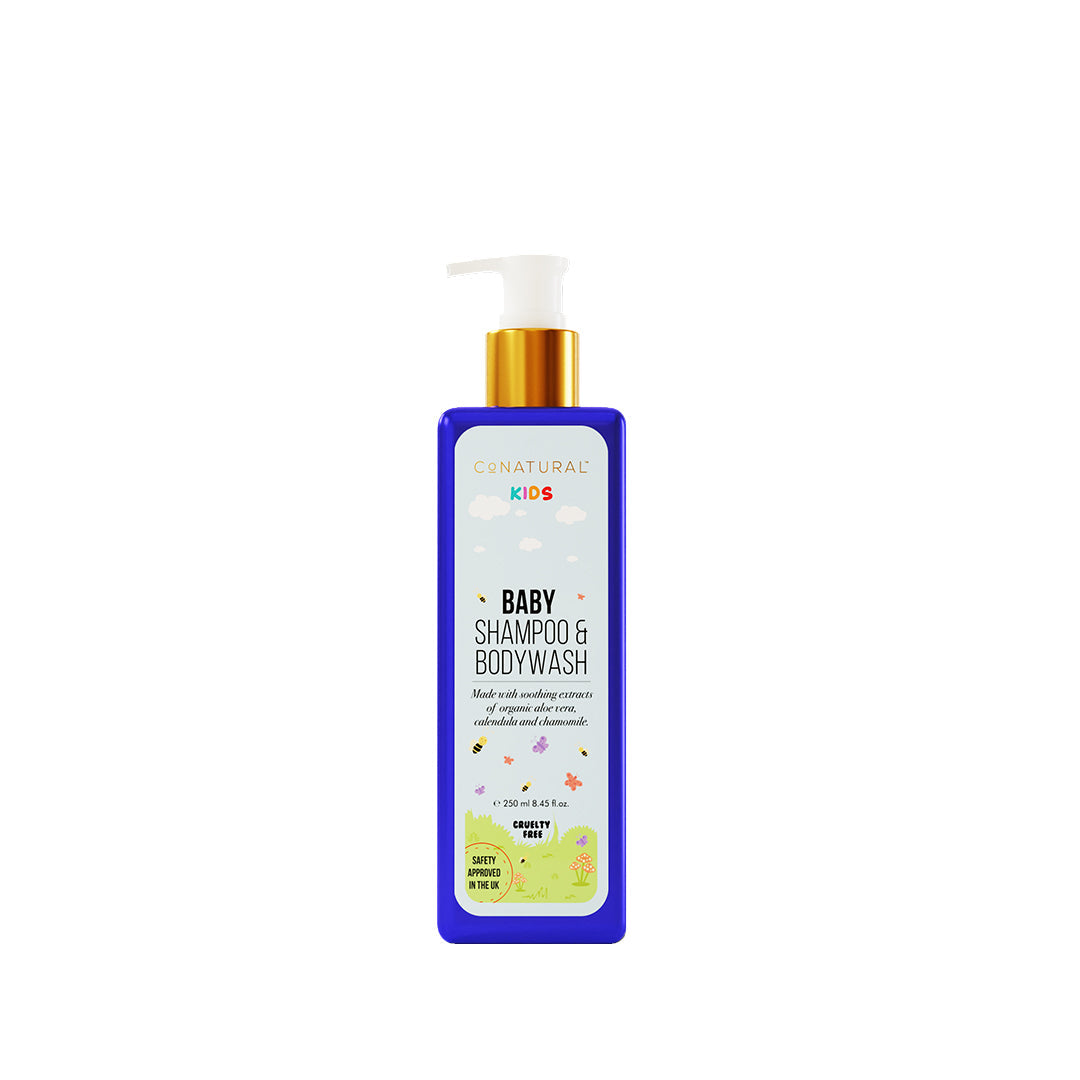 baby shampoo and bodywash
