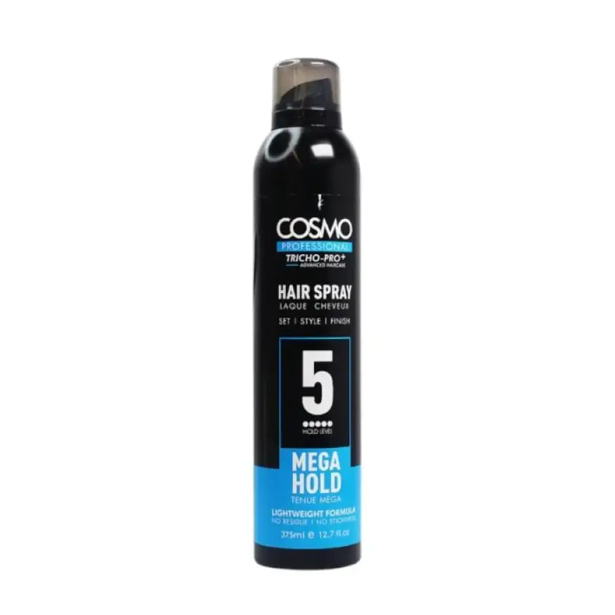 Cosmo Professional Hair Spray 5 Hold Level Mega Hold 375Ml - Mmall