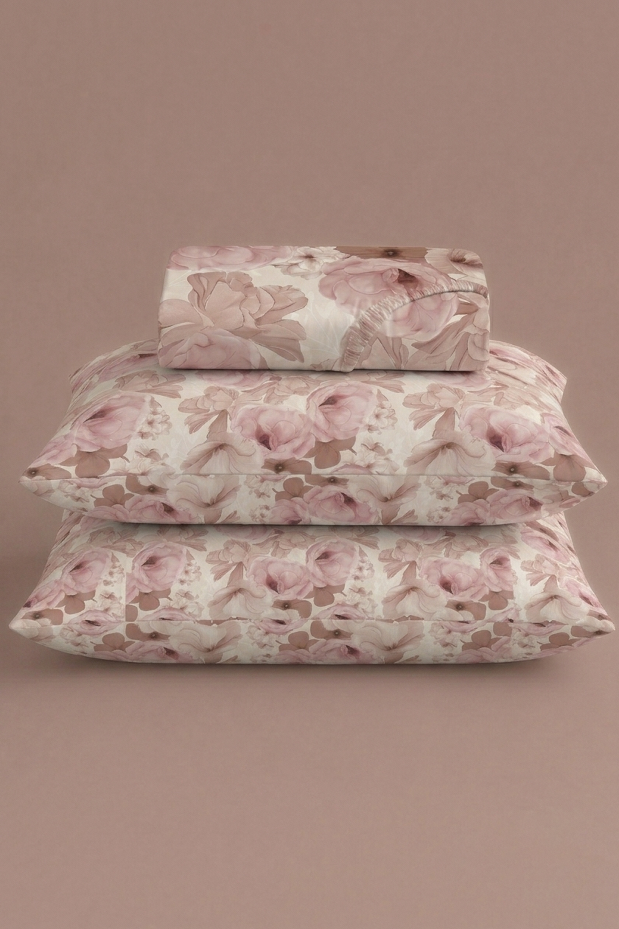 Clementine Sateen Bed Sheet Set – view 9