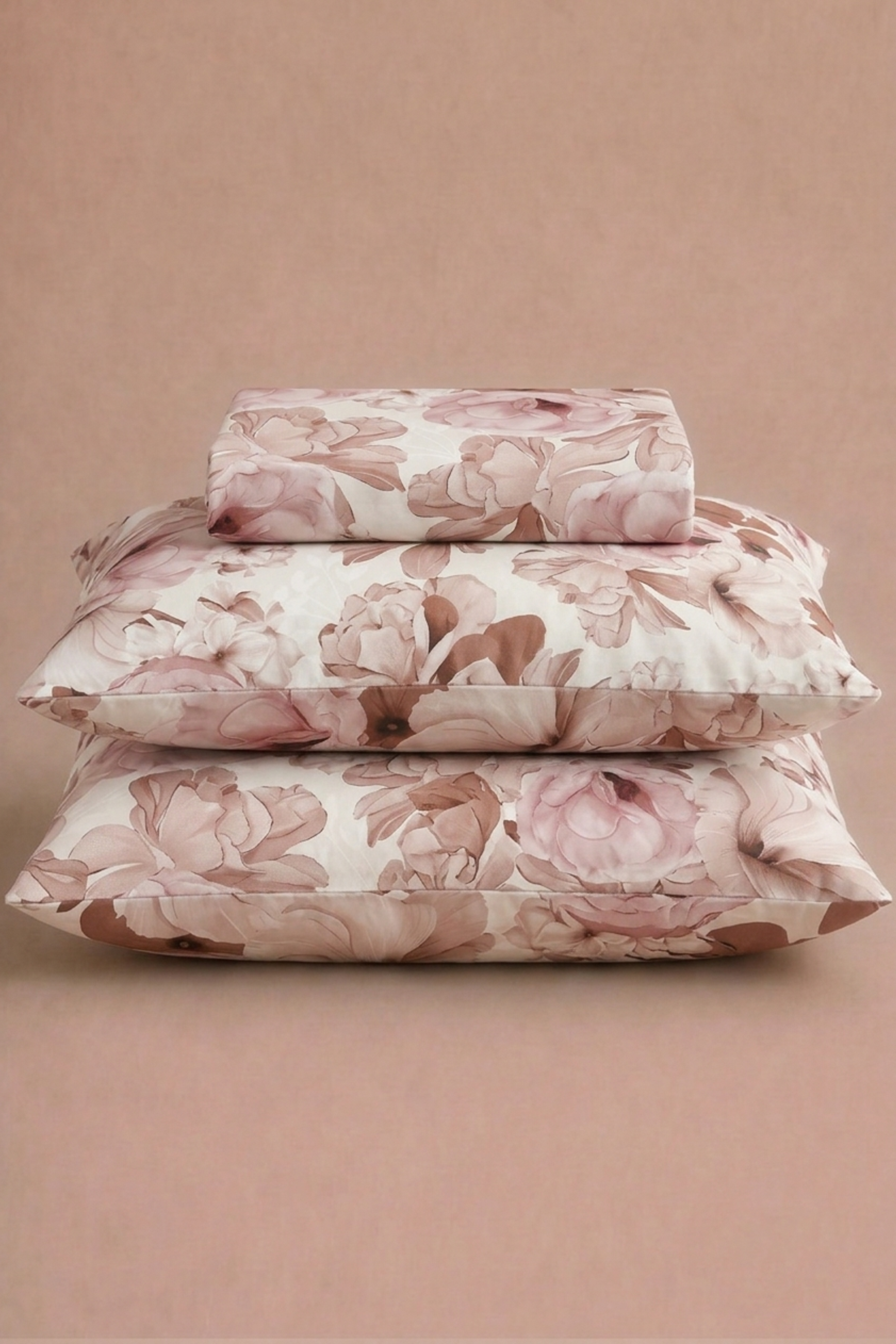 Clementine Sateen Bed Sheet Set