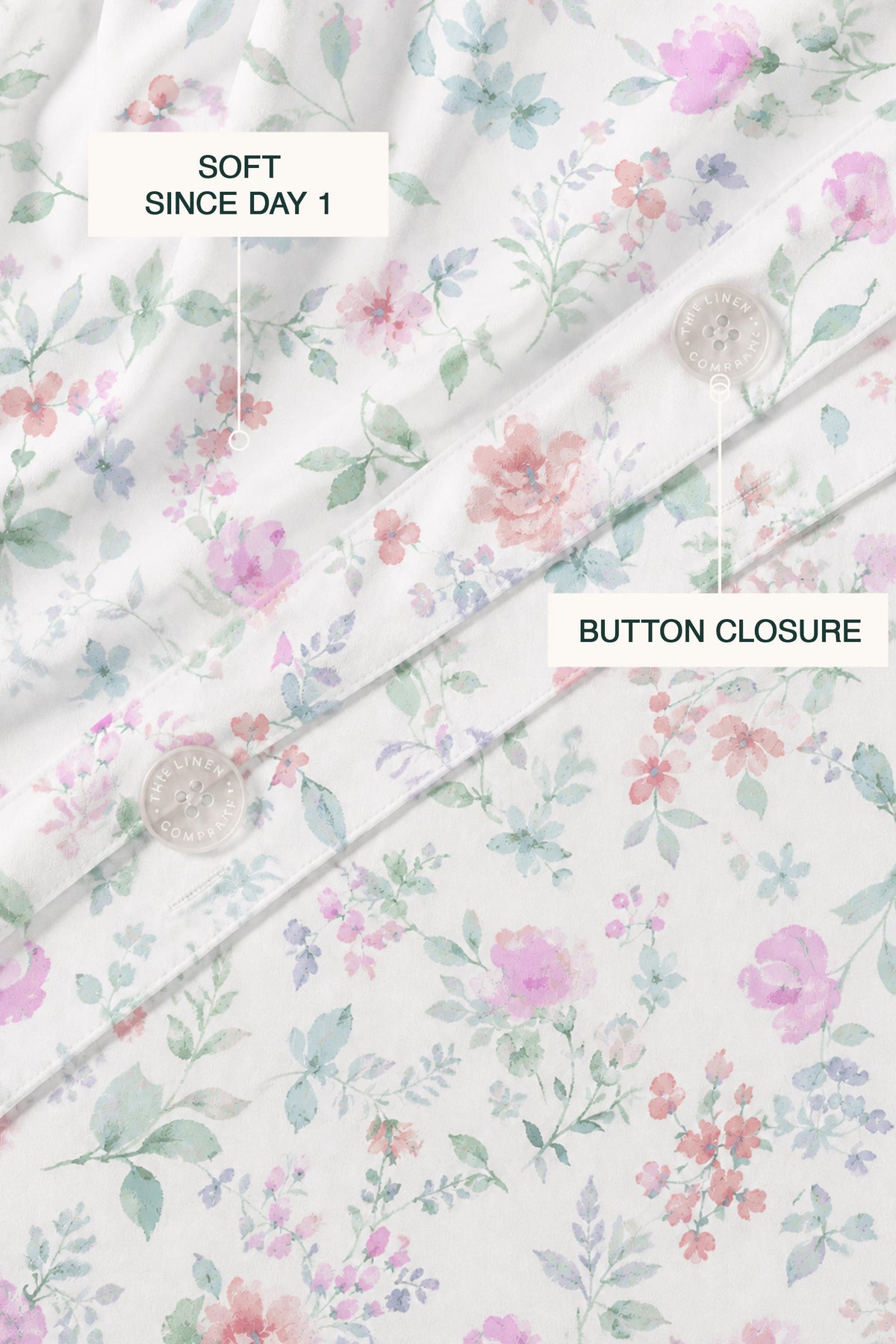 Dainty Vellum Sateen Duvet cover Set – view 2