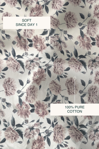 Dusk Bloom Sateen Bed Sheet Set – view 3