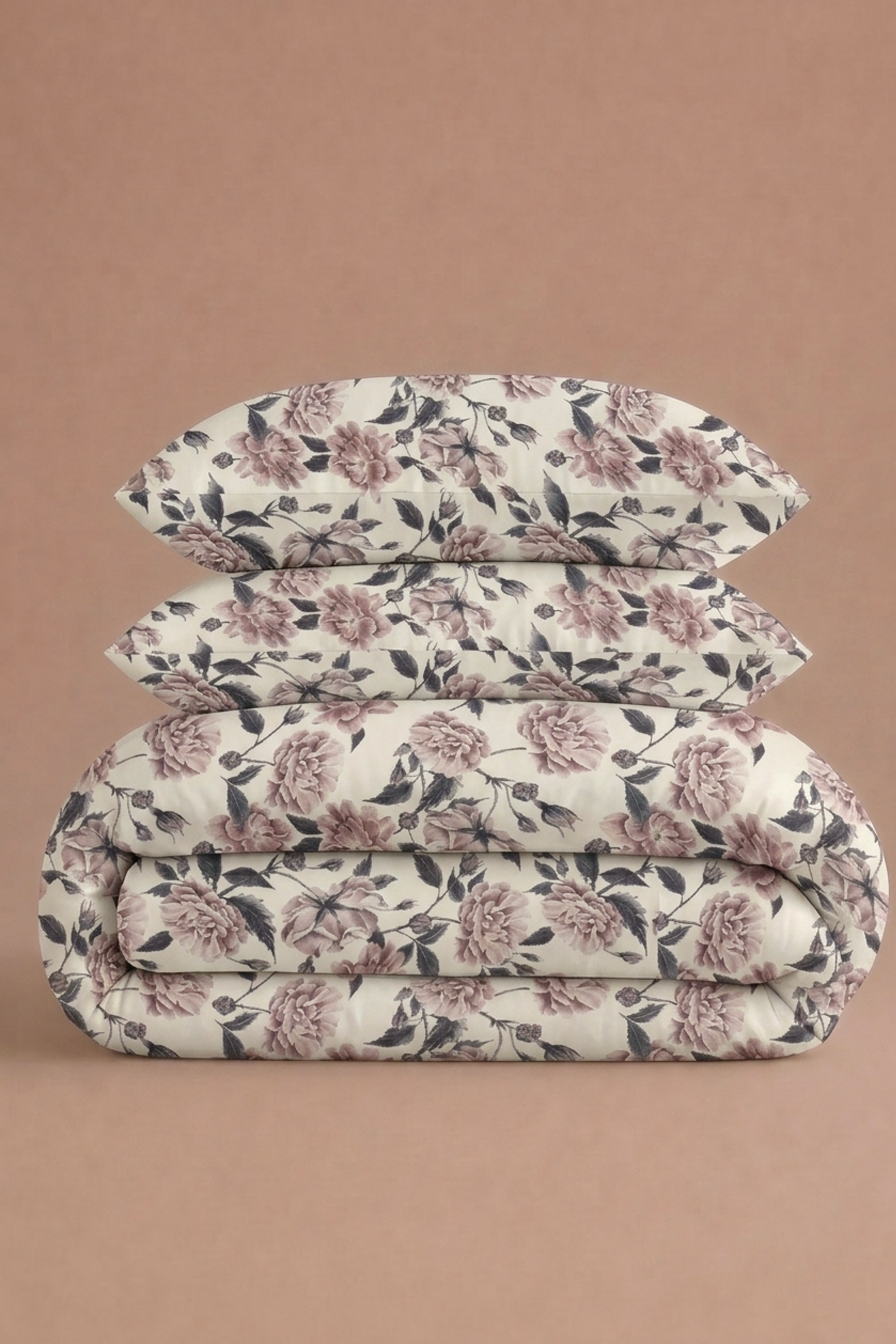 Dusk Bloom Sateen Duvet Cover Set