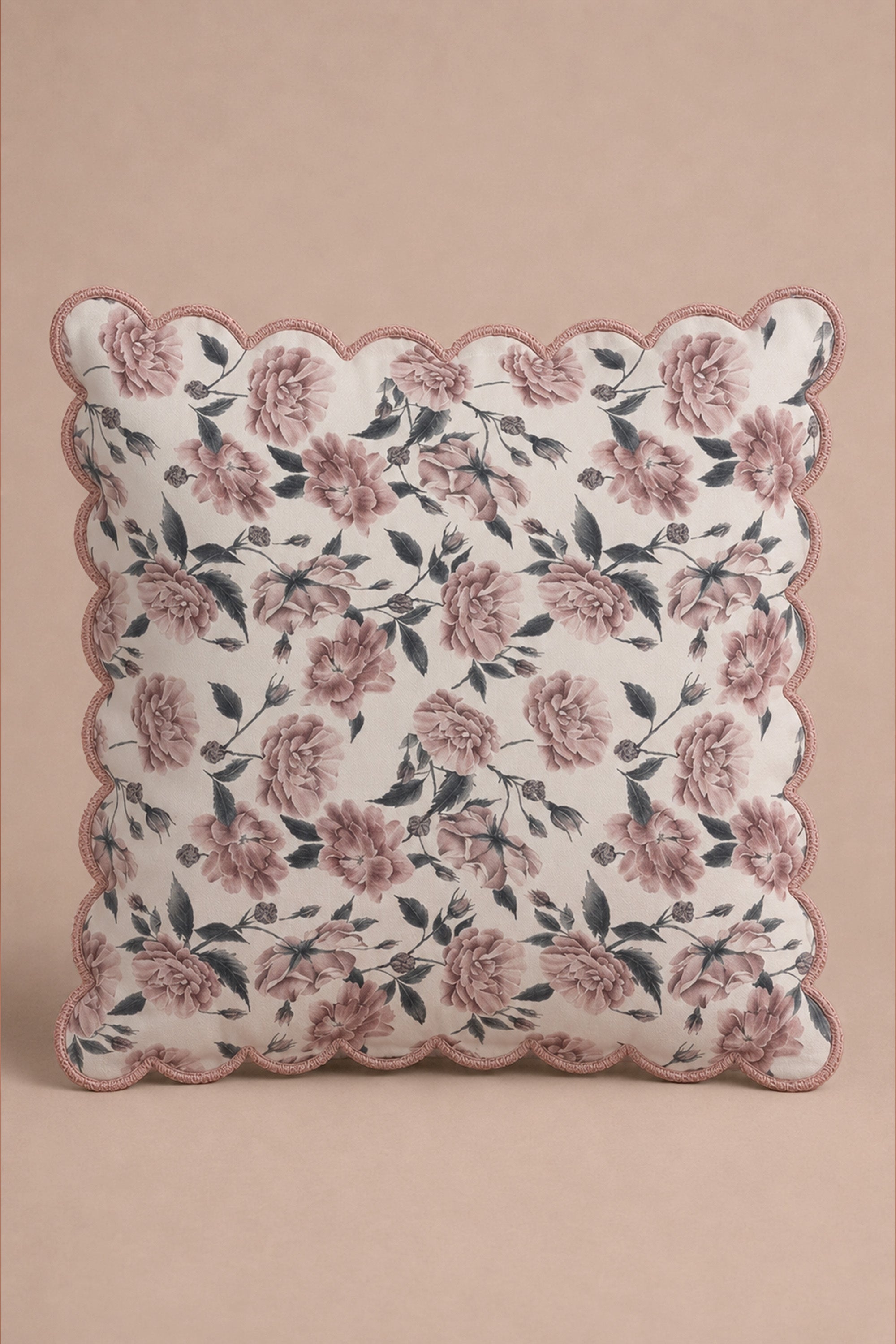 Dusk Bloom Sateen Cushion Cover