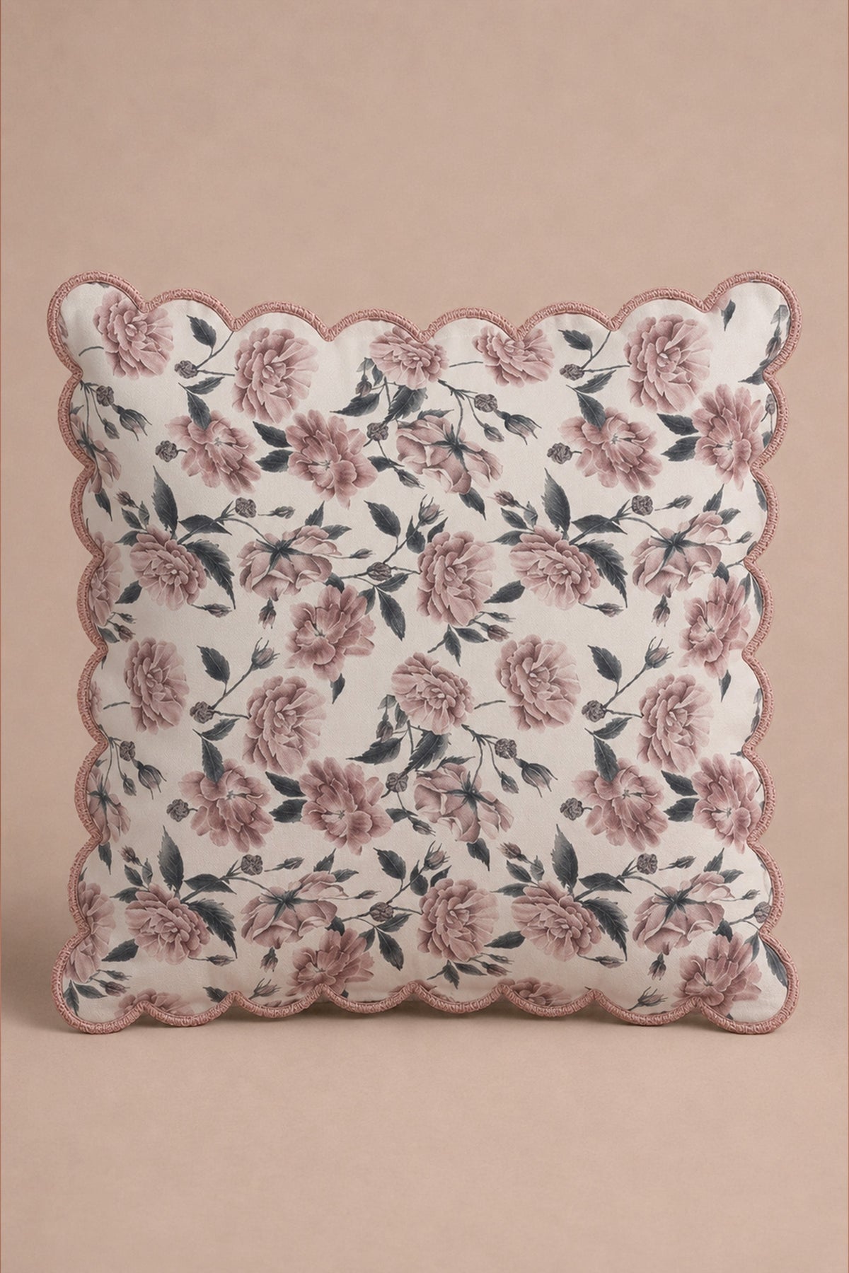Dusk Bloom Sateen Cushion Cover