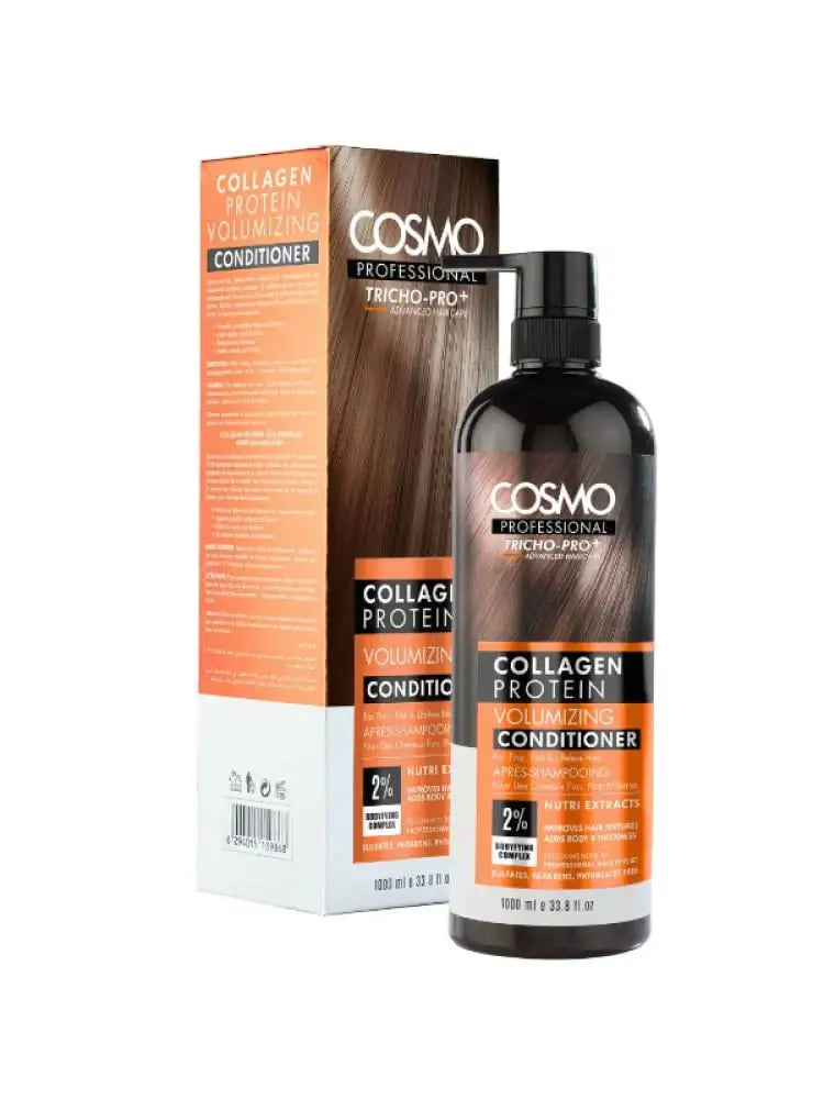 Cosmo Professional Collagen Proten Volumizing Conditioner 1000Ml - Mmall