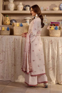 Safwa | Pink Lume - 3PC Unstitched Suit (MLP06) - Mmall