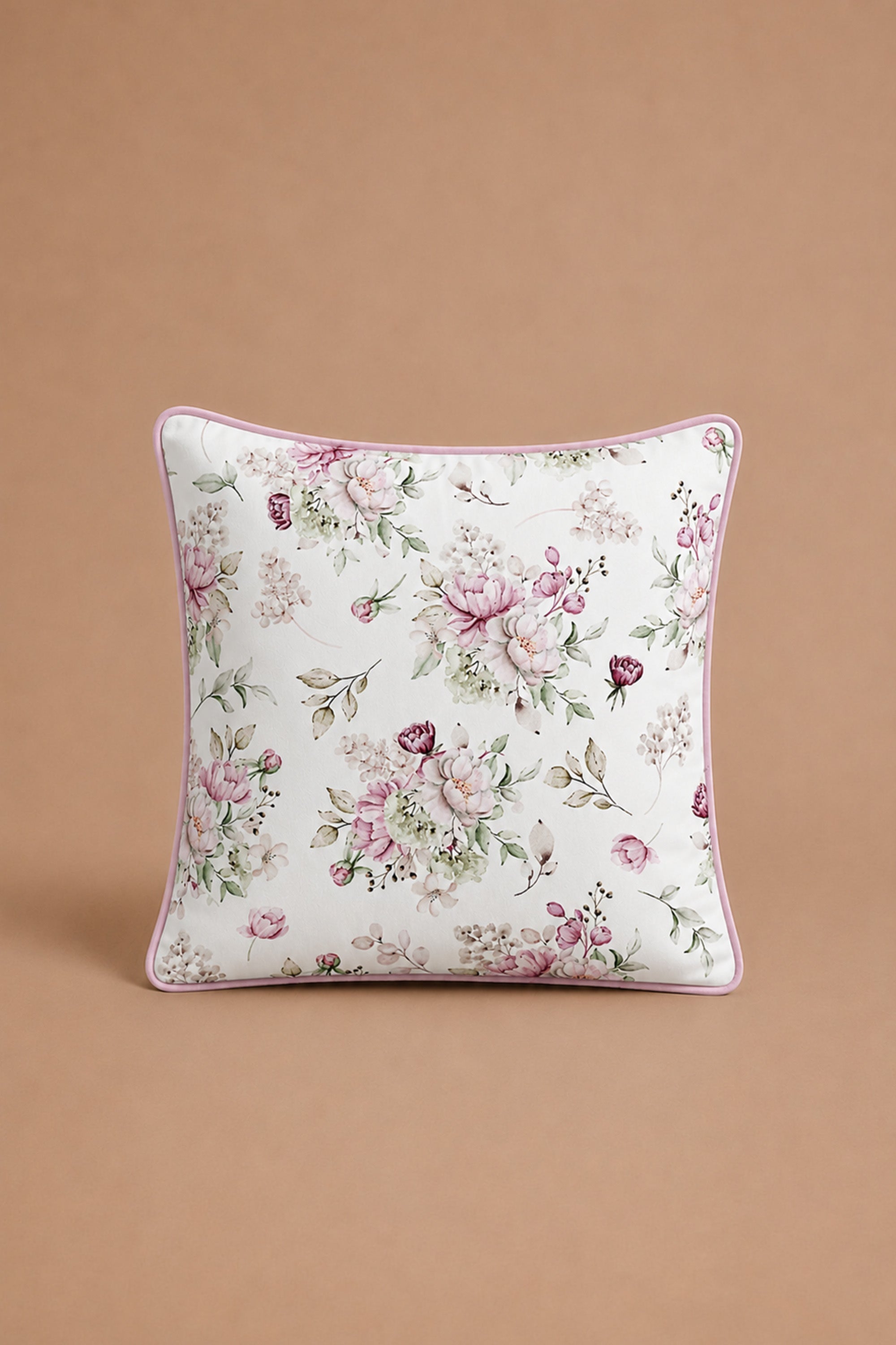 Moonlit Magnolia Sateen Cushion Cover
