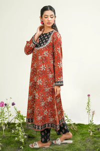 Safwa | Carnival Hue – 2PC Printed Emb Lawn Pret (P000909) - Mmall