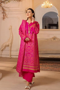 Safwa | Blush Petal – 3PC Unstitched Suit (PGE09) - Mmall