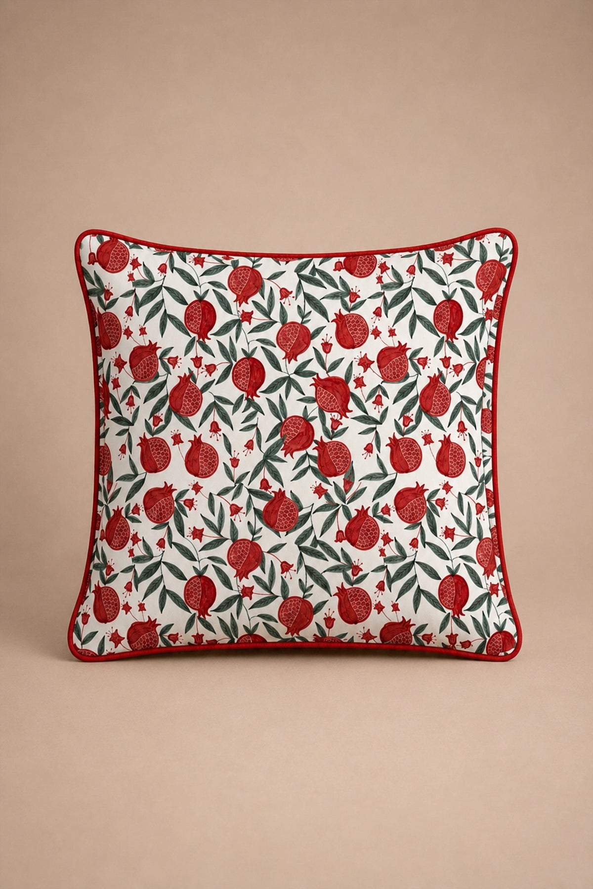 Pomme Noir Sateen Cushion Cover