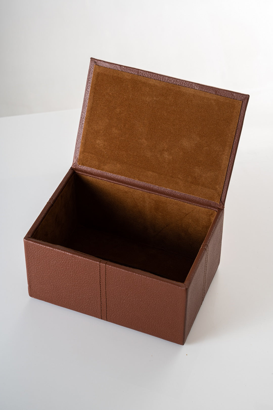 The Leather Tissue Box