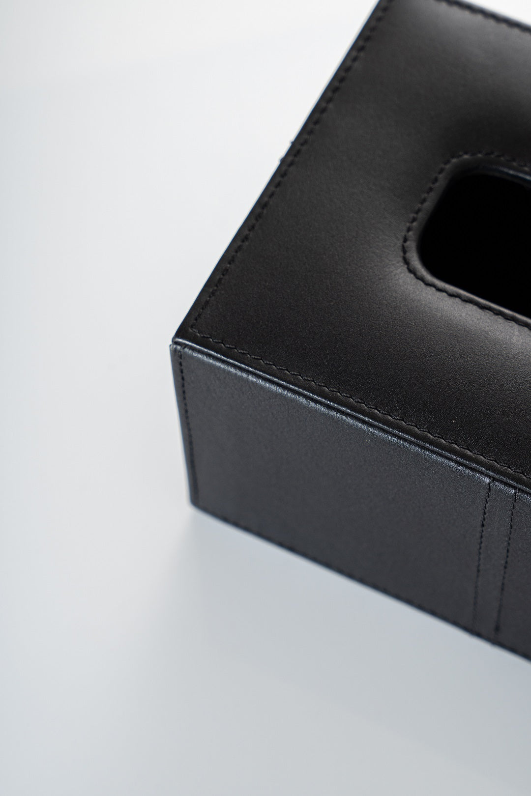 The Leather Tissue Box