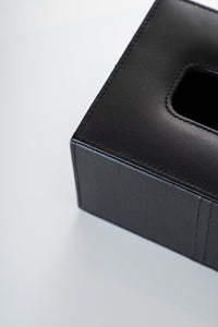 The Leather Tissue Box