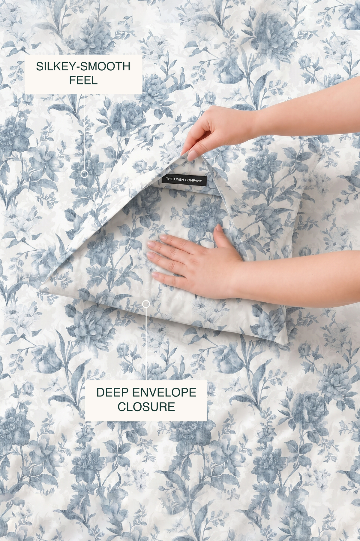 Skyfall Sateen Bed Sheet Set – view 2