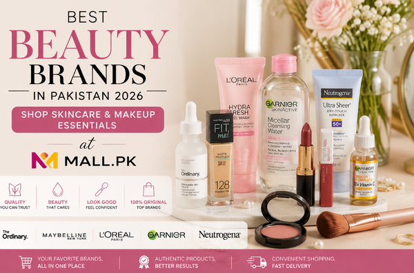 Best Beauty Brands in Pakistan 2026: Shop Skincare and Makeup Essentials at Mmall.pk  Beautiful skin begins with