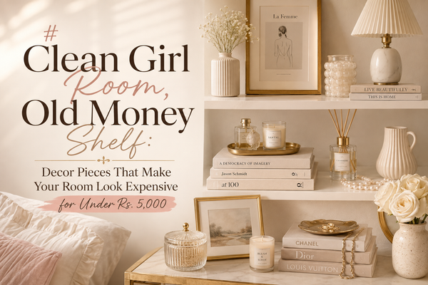 Clean Girl Room, Old Money Shelf: Decor Pieces That Make Your Room Look Expensive for Under Rs. 5,000